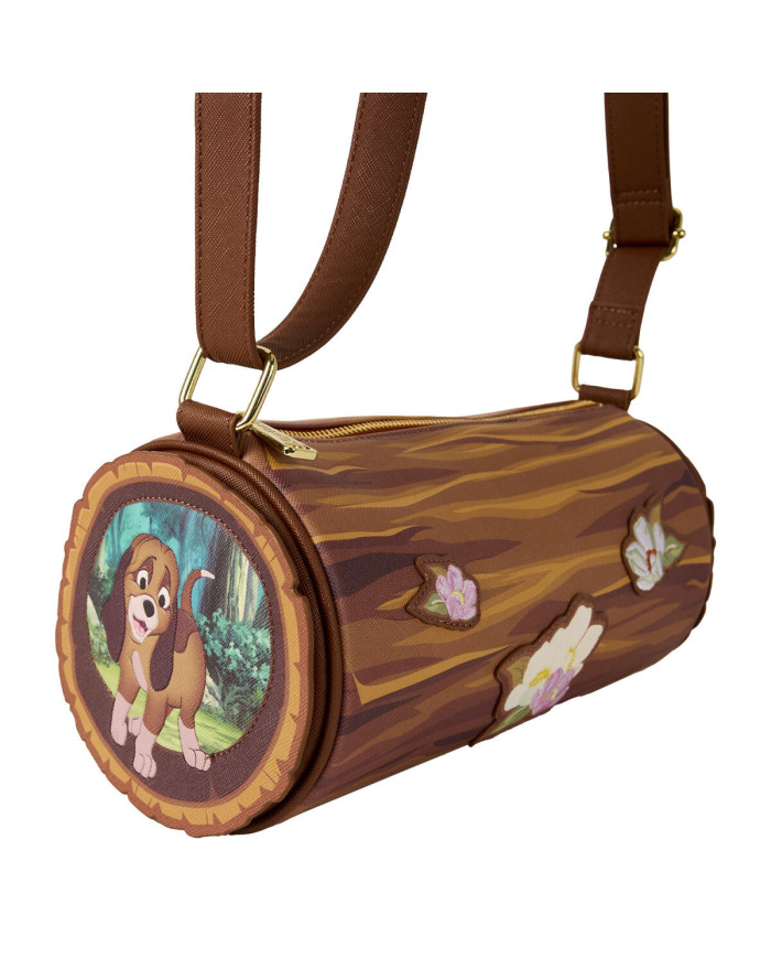 Sac à bandoulière Loungefly - Rox et Rouky Forest Floral Log Figural