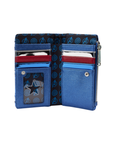 Portefeuille Loungefly - Marvel Captain America Cosplay