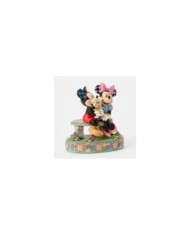 Disney Traditions - Mickey et Minnie Bouquet de Fleurs