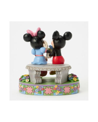 Disney Traditions - Mickey et Minnie Bouquet de Fleurs