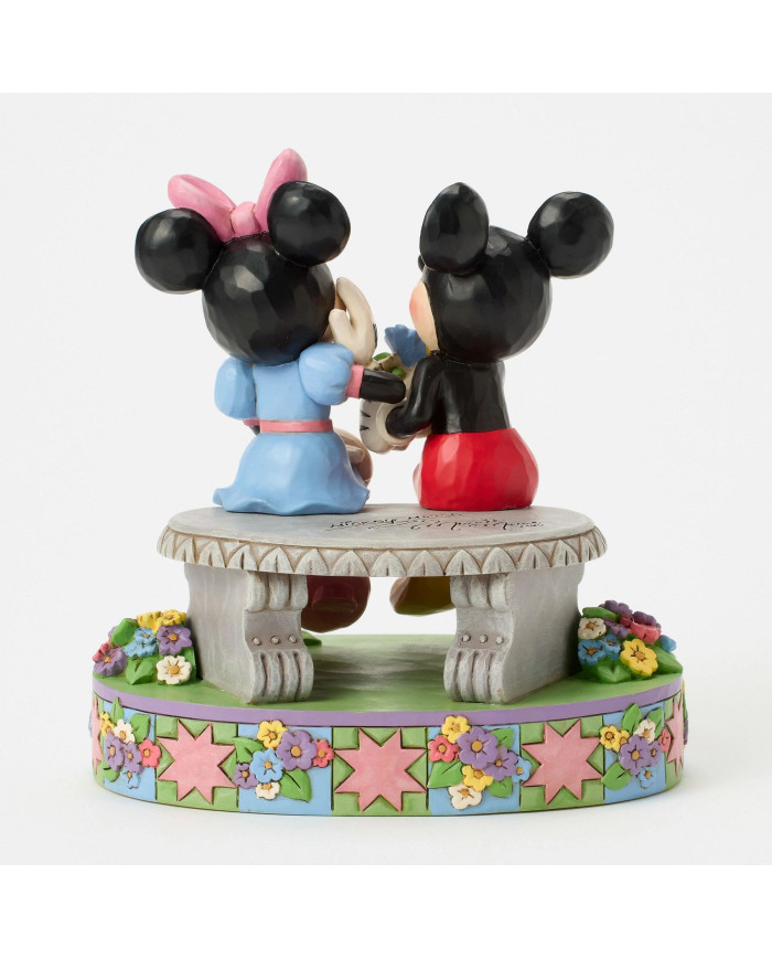 Disney Traditions - Mickey et Minnie Bouquet de Fleurs