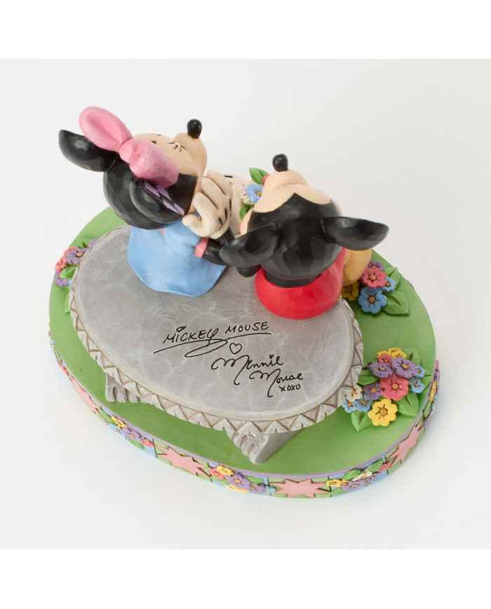 Disney Traditions - Mickey et Minnie Bouquet de Fleurs