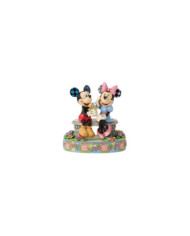 Disney Traditions - Mickey et Minnie Bouquet de Fleurs