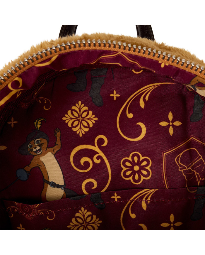 Sac à dos Loungefly - Shrek Le Chat Potté Plush Cosplay