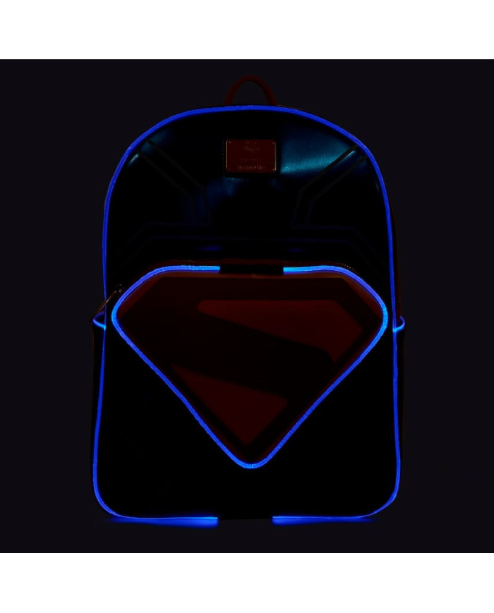Sac à dos Loungefly - Superman Light Up Glow Full-Size