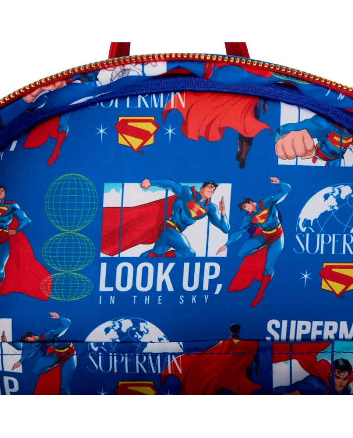 Sac à dos Loungefly - Superman Light Up Glow Full-Size