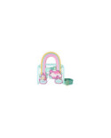 Sac à bandoulière Loungefly - Minions Fluffy Unicorn Rainbow Clear