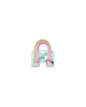 Sac à bandoulière Loungefly - Minions Fluffy Unicorn Rainbow Clear