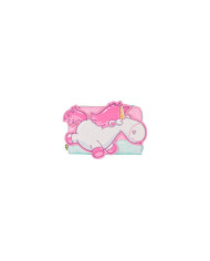 Portefeuille Loungefly - Minions Fluffy Unicorn Rainbow Glitter