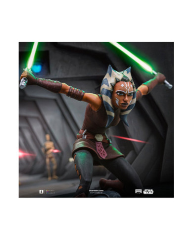 Statuette Iron Studios Ahsoka Tano Star Wars: Clone Wars Art Scale 1/10