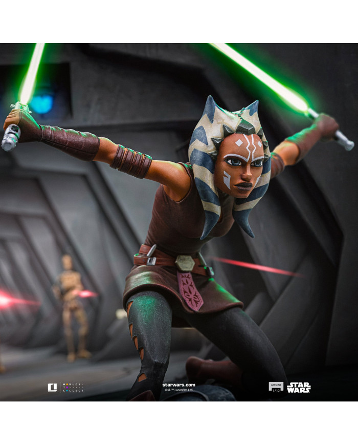 Statuette Iron Studios Ahsoka Tano Star Wars: Clone Wars Art Scale 1/10