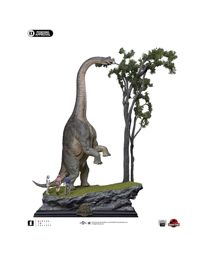 Statuette Iron Studios Welcome to the Jurassic Park "Special Edition" Jurassic Park Demi Art Scale 1/20