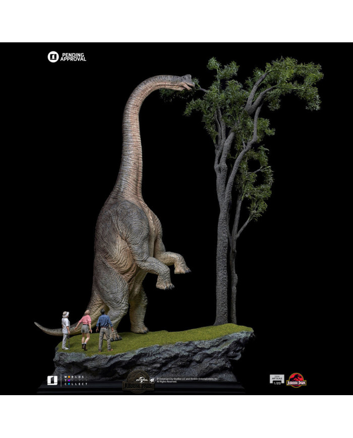Statuette Iron Studios Welcome to the Jurassic Park "Special Edition" Jurassic Park Demi Art Scale 1/20