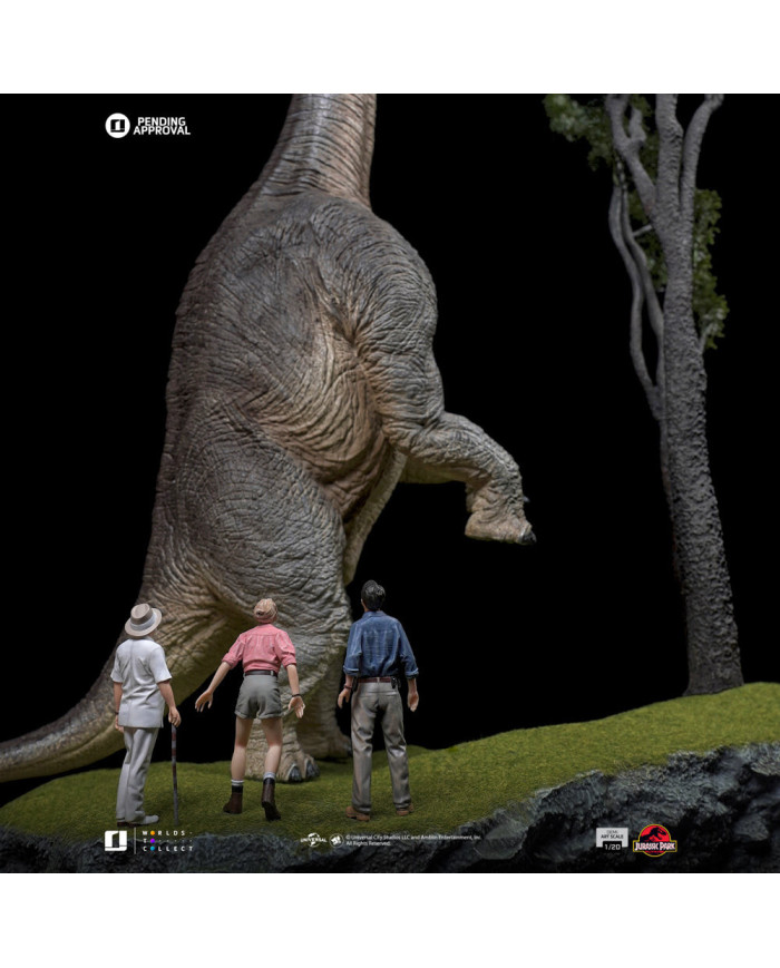 Statuette Iron Studios Welcome to the Jurassic Park "Special Edition" Jurassic Park Demi Art Scale 1/20