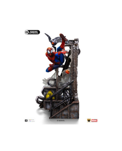 Statuette Iron Studios Spider-Man (10Th Anniversary) Marvel Comic Art Scale 1/10