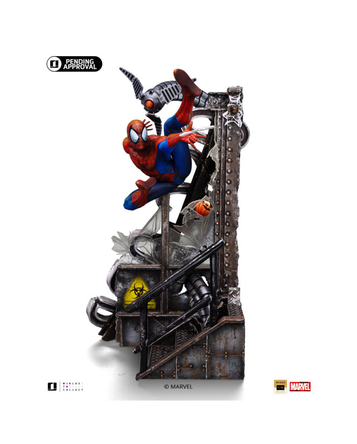 Statuette Iron Studios Spider-Man (10Th Anniversary) Marvel Comic Art Scale 1/10