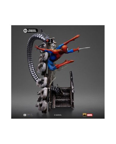 Statuette Iron Studios Spider-Man (10Th Anniversary) Marvel Comic Art Scale 1/10