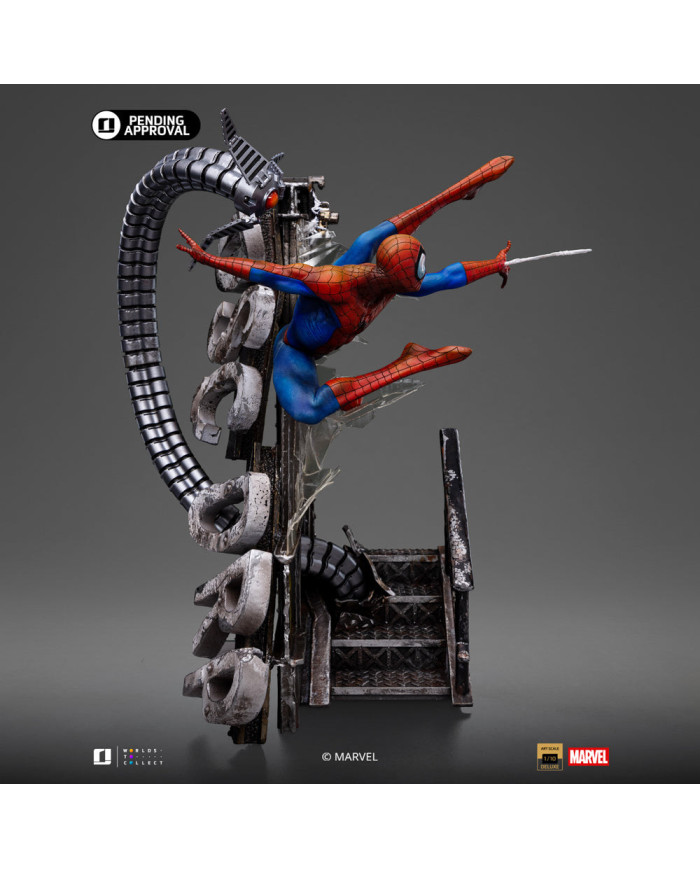 Statuette Iron Studios Spider-Man (10Th Anniversary) Marvel Comic Art Scale 1/10