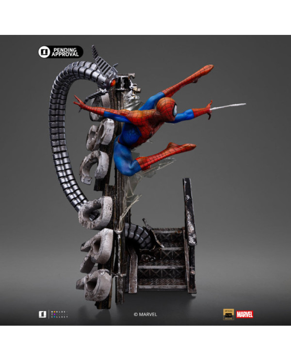 Statuette Iron Studios Spider-Man (10Th Anniversary) Marvel Comic Art Scale 1/10
