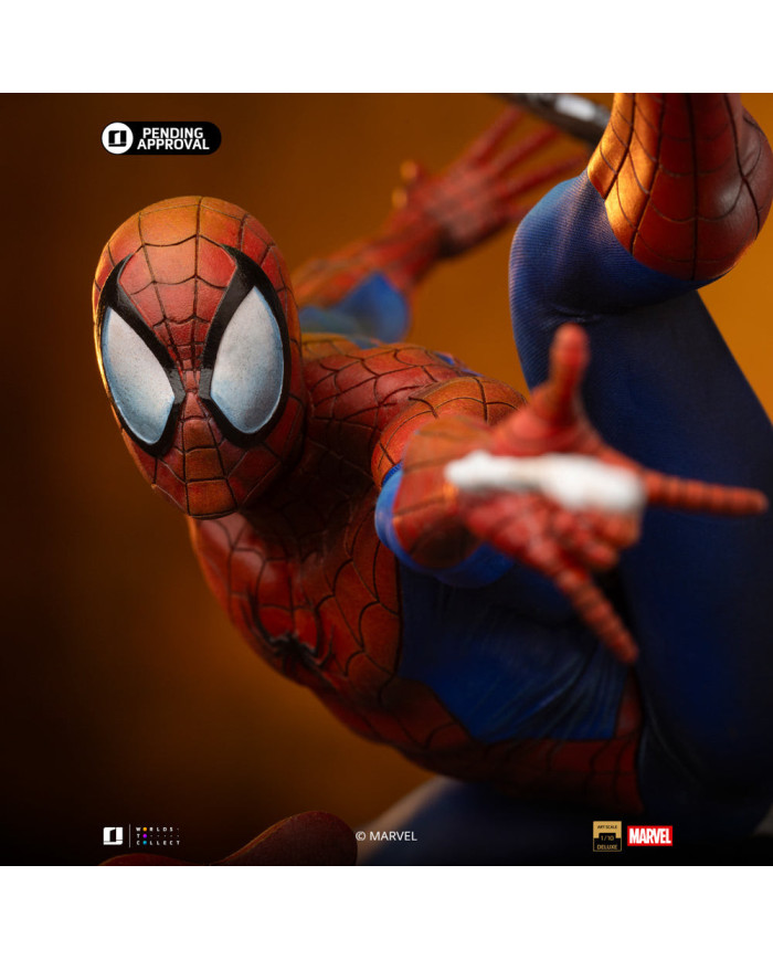 Statuette Iron Studios Spider-Man (10Th Anniversary) Marvel Comic Art Scale 1/10