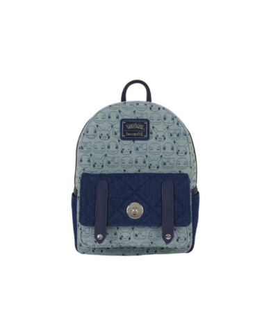 Sac à dos Loungefly - Pokemon Faux Denim All-Over Print