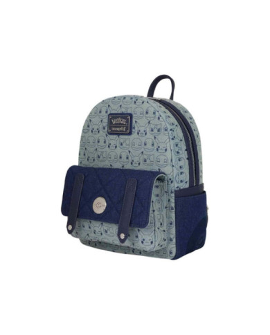 Sac à dos Loungefly - Pokemon Faux Denim All-Over Print