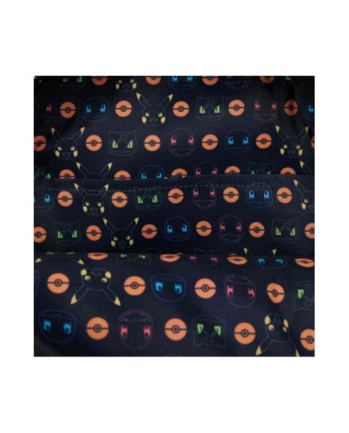 Sac à dos Loungefly - Pokemon Faux Denim All-Over Print