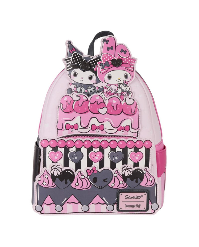 Sac à dos Loungefly - Sanrio My Melody & Kuromi Cake