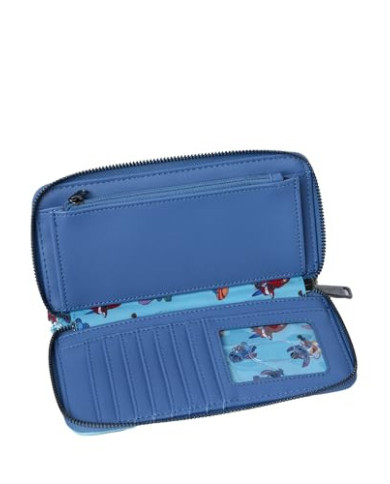 Portefeuille Loungefly - Stitch Color Block