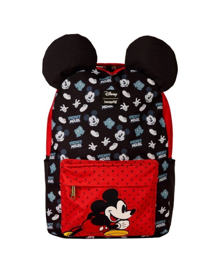 Sac à dos Loungefly - Mickey Mouse All-Over Print Nylon Full-Size