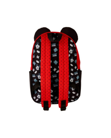 Sac à dos Loungefly - Mickey Mouse All-Over Print Nylon Full-Size