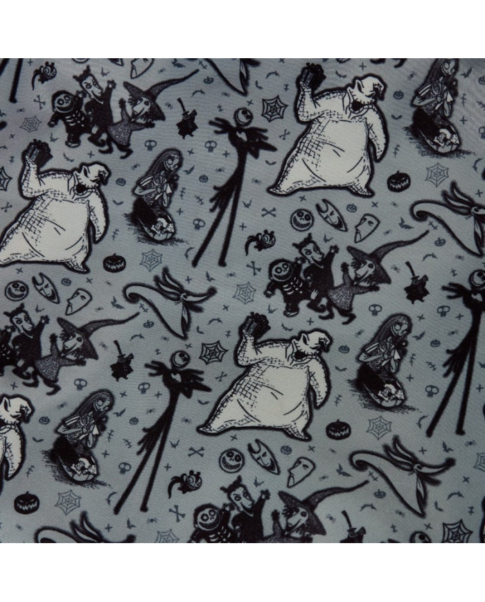 Sac à dos Loungefly - L'Etrange Noël de Mr Jack All-Over Print Nylon Full-Size