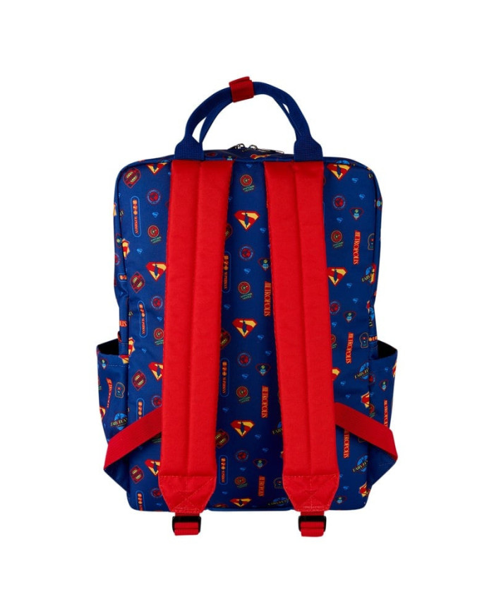 Sac à dos Loungefly - Superman All-Over Print Nylon Full-Size