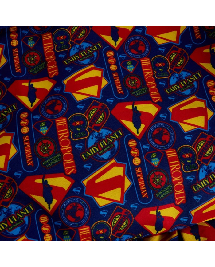 Sac à dos Loungefly - Superman All-Over Print Nylon Full-Size