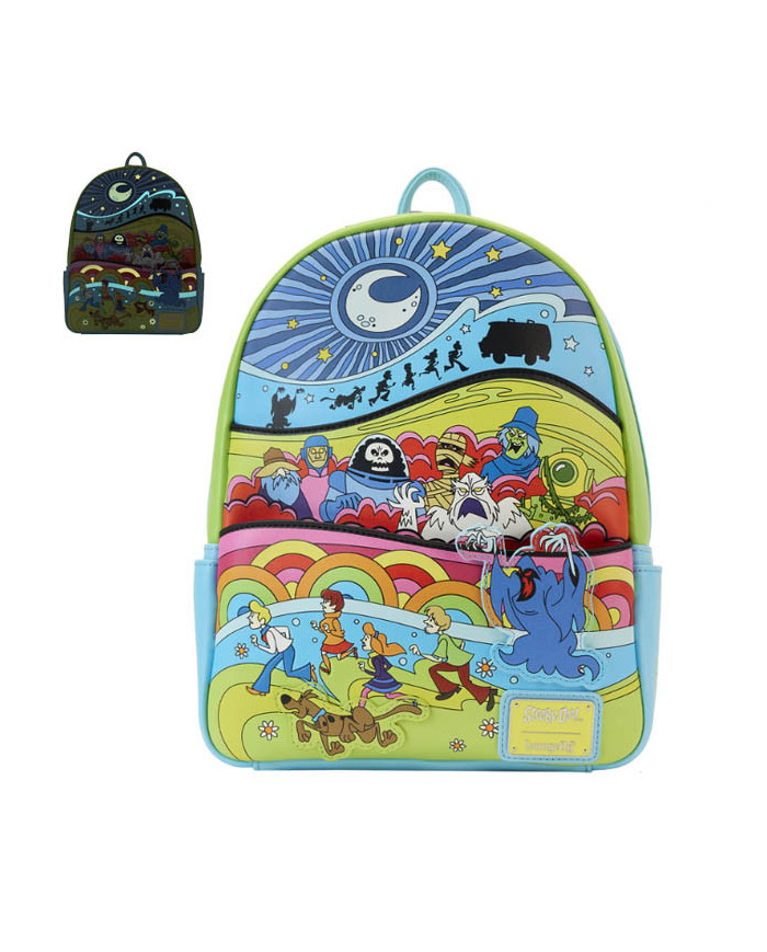 Sac à dos Loungefly - Scooby Doo Psychedelic Monster Chase