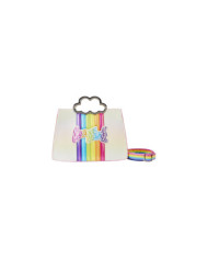 Sac à bandoulière Loungefly - Lisa Frank Rainbow Cloud Handle Chain Strap