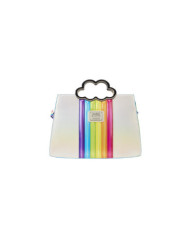 Sac à bandoulière Loungefly - Lisa Frank Rainbow Cloud Handle Chain Strap