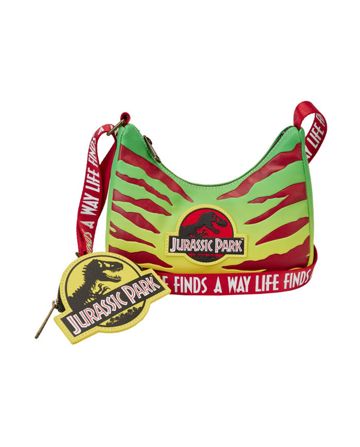 Sac à bandoulière Loungefly - Jurassic Park 30Th Anniversary Life Finds A Way