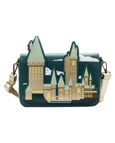 Sac à bandoulière Loungefly - Harry Potter Golden Hogwarts