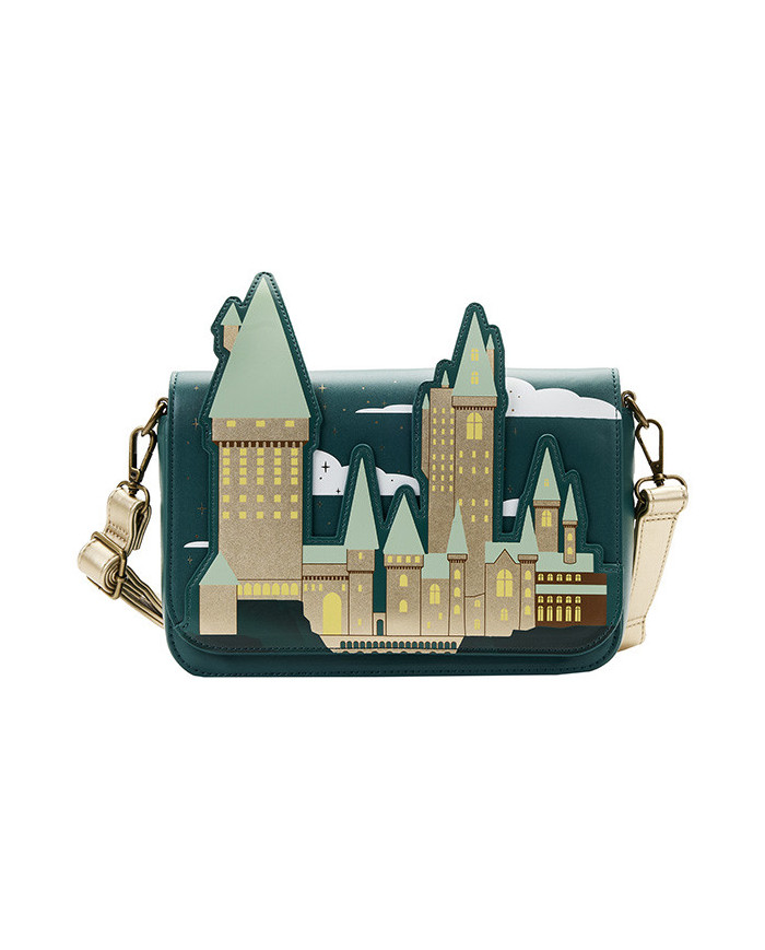 Sac à bandoulière Loungefly - Harry Potter Golden Hogwarts