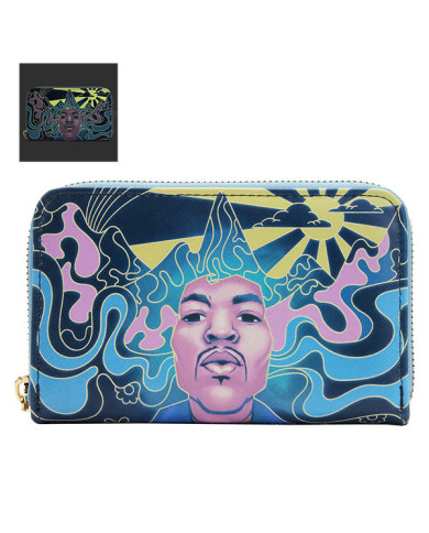 Portefeuille Loungefly - Jimi Hendrix Psychedelic Landscape