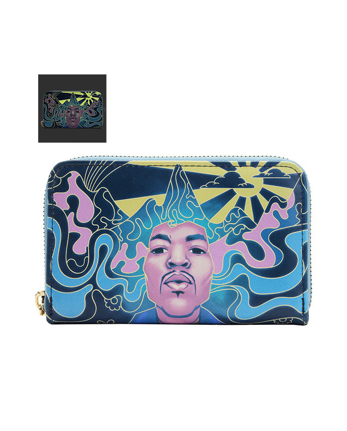 Portefeuille Loungefly - Jimi Hendrix Psychedelic Landscape
