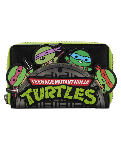 Portefeuille Loungefly - Tortues Ninja Sewer Cap