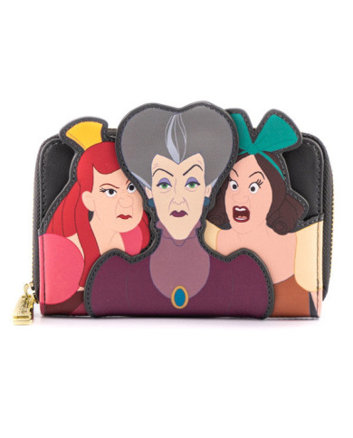 Portefeuille Loungefly - Villains Scene Evil Stepmother And Step Sisters