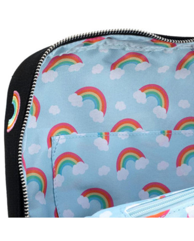 Sac à dos Loungefly - Pride Canvas Rainbows