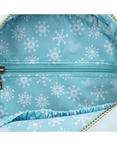 Sac à bandoulière Loungefly - Mickey Minnie Snow Globe
