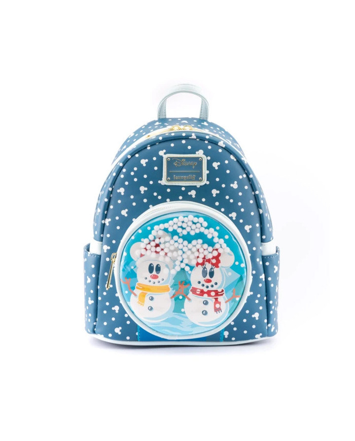 Sac à dos Loungefly - Mickey Minnie Snow Globe