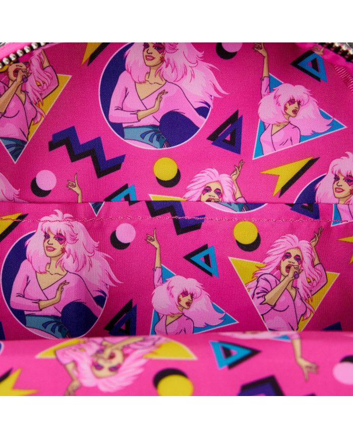 Sac à dos Loungefly - Jem and the Holograms Glitter All-Over Print