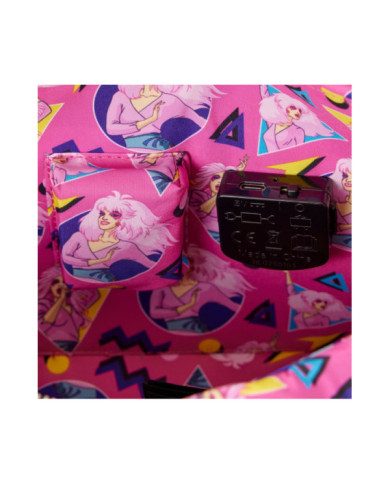 Sac à bandoulière Loungefly - Jem and the Holograms Figural Keytar Glow