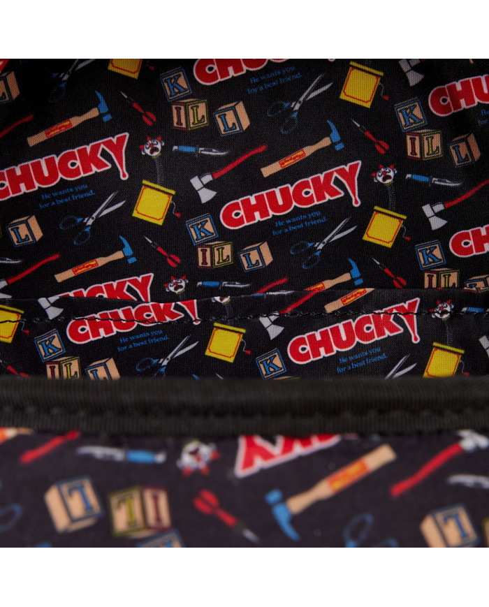 Sac à dos Loungefly - Chucky Pop-Up Clown Cosplay